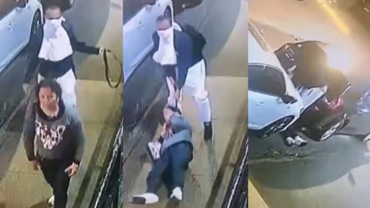 Man Chokes Woman With Belt: న్యూయార్క్‌లో దారుణం.. వెనుక నుంచి వచ్చి మహిళను బెల్ట్ తో లాక్కెళ్ళి..