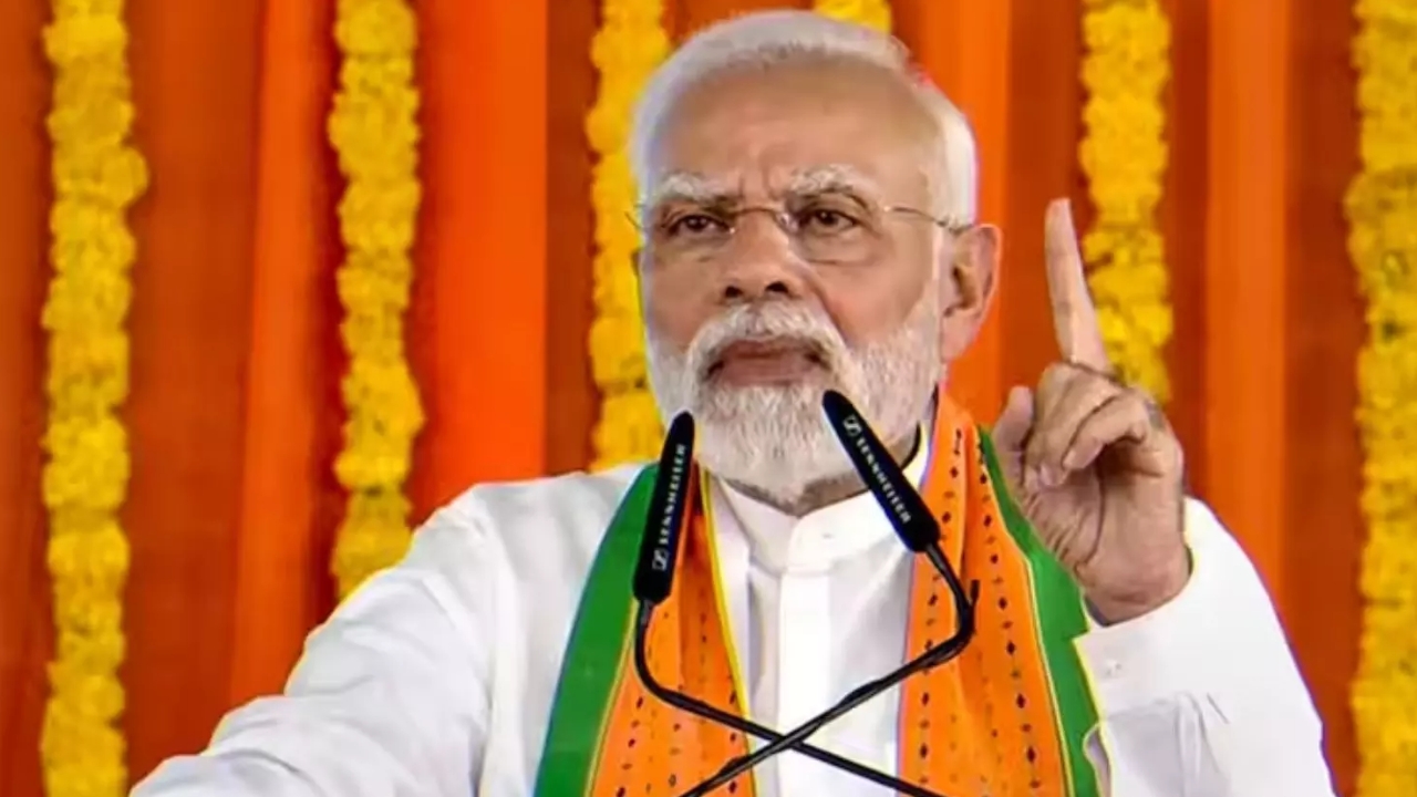 PM Modi Comments on Congress Party: హిందూ సమాజాన్ని చీల్చేందుకు కాంగ్రెస్  ప్రయత్నం: PM మోదీ