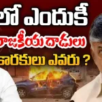 Political Attacks in Andhra Pradesh: ఏపీలో ఎందుకీ రాజకీయ దాడులు.. అసలు కారకులెవరు..?
