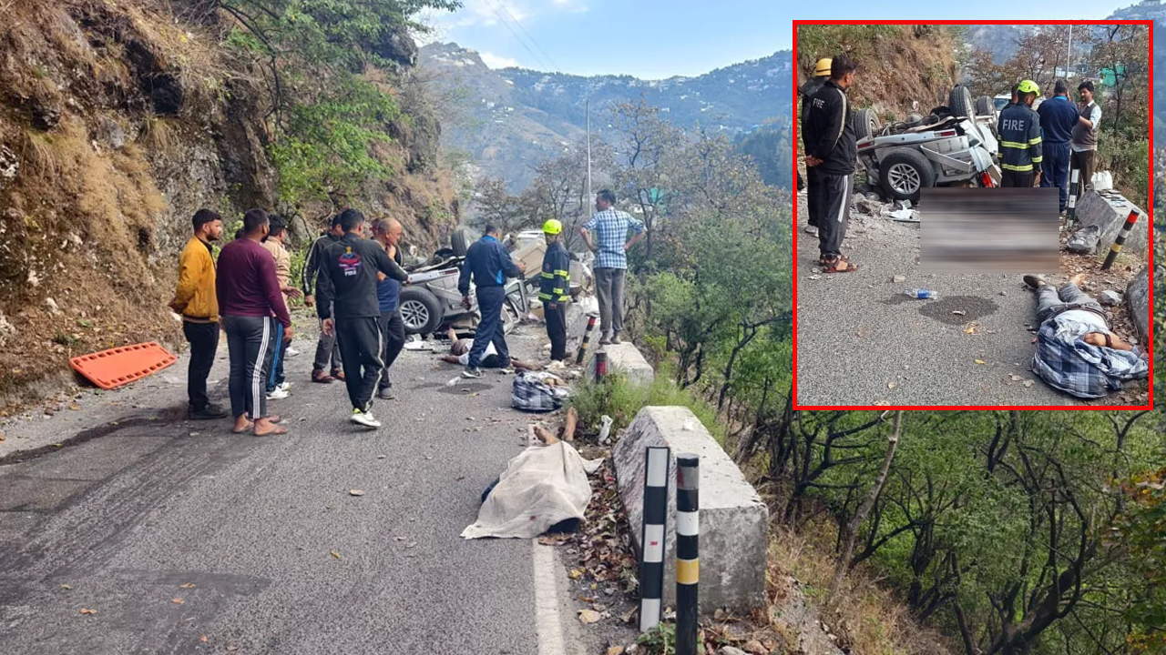 Road Accident Mussoorie: ఘోర ప్రమాదం.. లోయలో పడిన కారు.. ఐదుగురు దుర్మరణం