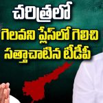 Record Victory For TDP in AP Elections 2024: చరిత్రలో.. గెలవని ప్లేస్ లో గెలిచి సత్తాచాటిన టీడీపీ