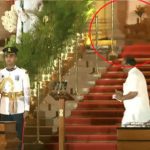 Mysterious Animal at during Oath: మోదీ ప్రమాణస్వీకారోత్సవంలో పాల్గొన్న పులి.. కాదు కాదు పిల్లి..?