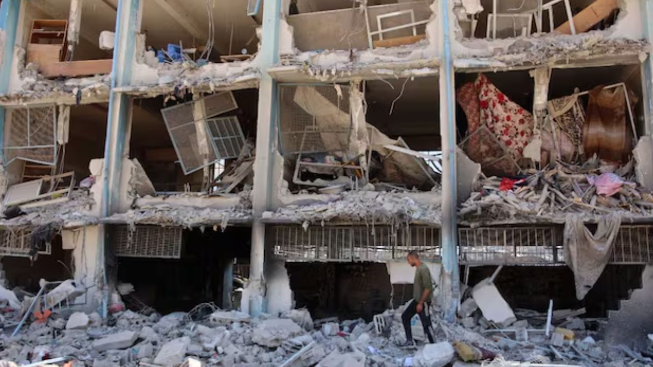 Israel Attack on Hamas Camp: గాజాపై మరోసారి ఇజ్రాయెల్ దాడి.. 27మంది మృతి